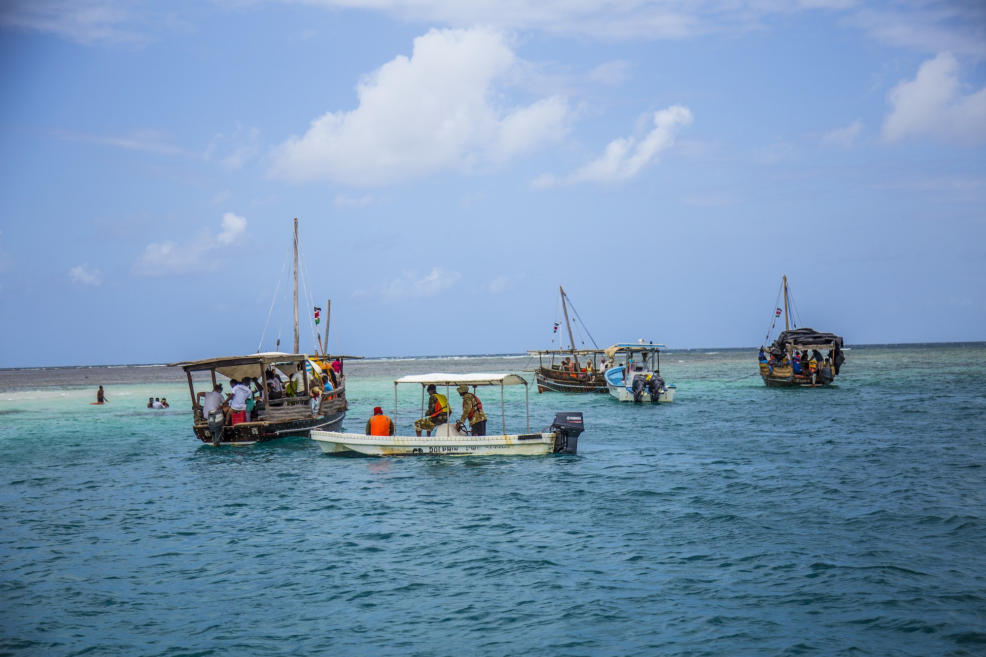 Beautiful shot of the in Wasini island in Mombasa, Kenya